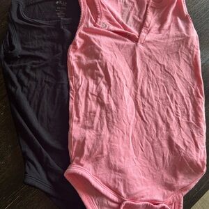 Kyte Sleeveless Bodysuit Bundle - rose & midnight